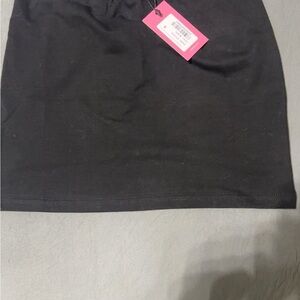 Edikted Black Mini Skirt